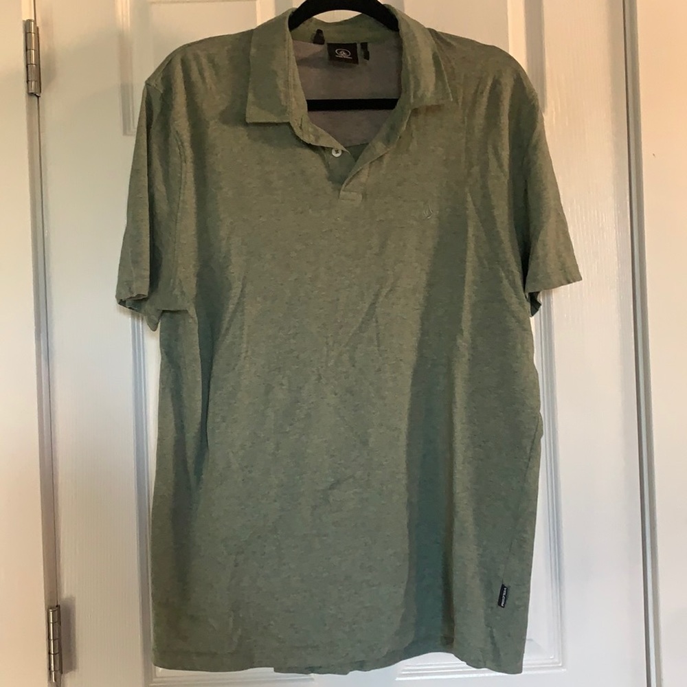 Volcom Olive Green Polo Shirt